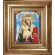Набор для вышивания бисером Чаривна Мить "Икона Божьей Матери Достойно Есть"