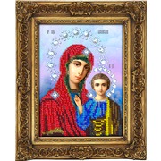 Набор для вышивания бисером Вышиваем бисером "Казанская икона Божией Матери"