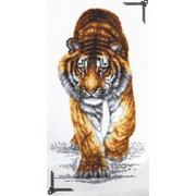 Набор для вышивания крестом Палитра "Поступь тигра"