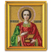 Набор для вышивания бисером Радуга бисера (Кроше) "Святой Великомученик Пантелеимон"