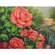 Набор для вышивания бисером М.П. Студия "Красные розы"