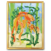 Набор для вышивания бисером Радуга бисера (Кроше) "Золотая рыбка"