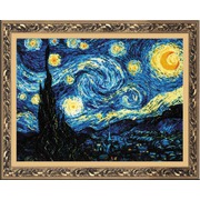 Набор для вышивания крестом Риолис "Звёздная ночь (Ван Гог)"
