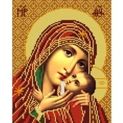 Ткань с рисунком для вышивки бисером Конёк "Богородица Касперовская"