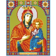 Набор для выкладывания мозаики Алмазная живопись "Икона Иверская Богородица"