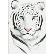 Набор для выкладывания мозаики Паутинка "Белый тигр"