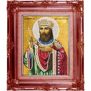 Набор для вышивания бисером Вышиваем бисером "Святой Константин"