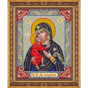 Набор для вышивания бисером Паутинка "Пресвятая Богородица Феодоровская"