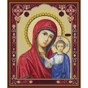 Набор для вышивания крестом Luca-S "Казанская Божья Матерь"