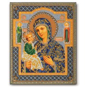 Набор для вышивания бисером Радуга бисера (Кроше) "Богородица Иерусалимская"