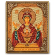 Набор для вышивания бисером Радуга бисера (Кроше) "Богородица Неупиваемая Чаша"