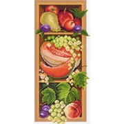 Канва с нанесенным рисунком Матрёнин посад "Полка с овощами"