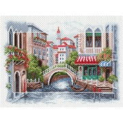 Канва с нанесенным рисунком Матрёнин посад "Венецианский мостик"