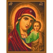 Канва с нанесенным рисунком Матрёнин посад "Пресвятая Богородица Казанская"