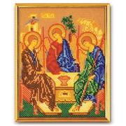 Набор для вышивания бисером Радуга бисера (Кроше) "Святая Троица"