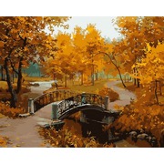 Набор для раскрашивания Белоснежка "Осенний парк"