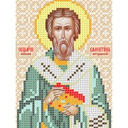 Ткань с рисунком для вышивки бисером Вертоградъ "Священомученик Валентин, епископ интерамнский"