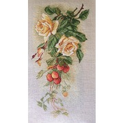 Набор для вышивания крестом Марья искусница "Розы и земляника (К. Кляйн)"