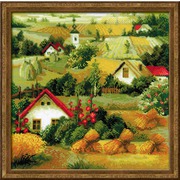 Набор для вышивания крестом Риолис "Сербский пейзаж"