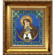 Набор для вышивания бисером Чаривна Мить "Икона Божьей Матери Остробрамская"