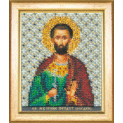 Набор для вышивания бисером Чаривна Мить "Икона святой мученик Феодот (Богдан)"