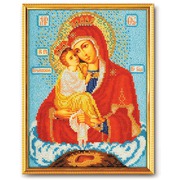 Набор для вышивания бисером Радуга бисера (Кроше) "Богородица Почаевская"