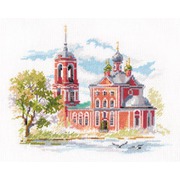 Набор для вышивания крестом Алиса "Переславль-Залесский. Сорокосвятская церковь"