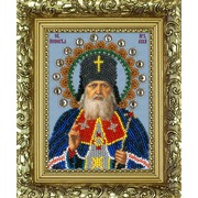 Набор для вышивания бисером Вышиваем бисером "Святой Лука Крымский (+рамка)"