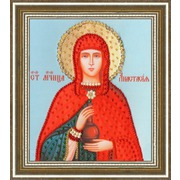 Набор для вышивания бисером Золотое Руно "Икона Святой Великомученицы Анастасии Узорешительницы"