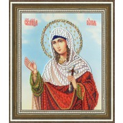 Набор для вышивания бисером Золотое Руно "Икона Святой Мученицы Юлии"