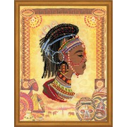 Набор для вышивания крестом Риолис "Африканская принцесса"