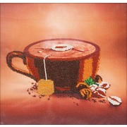 Набор для вышивания бисером Глурия (Астрея) "Кофе"