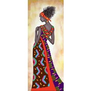 Ткань с рисунком для вышивки бисером Матрёнин посад "Кения"