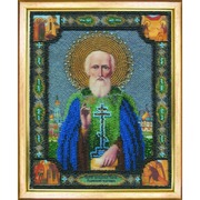 Набор для вышивания бисером Чаривна Мить "Икона святого преподобного Сергия Радонежского"