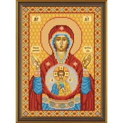 Набор для вышивания бисером Nova sloboda "Богородица «Знамение»"