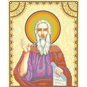 Ткань с рисунком для вышивки бисером Абрис Арт "Святой Илья"