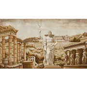 Ткань с рисунком для вышивки бисером Конёк "Античная Греция"