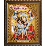 Набор для выкладывания мозаики Алмазная живопись "Икона Богородица Достойно есть (Милующая)"