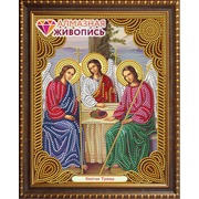 Набор для выкладывания мозаики Алмазная живопись "Икона Святая Троица"