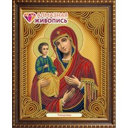 Набор для выкладывания мозаики Алмазная живопись "Икона Богородица Троеручица"