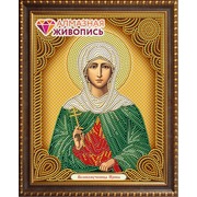 Набор для выкладывания мозаики Алмазная живопись "Икона Великомученица Ирина"
