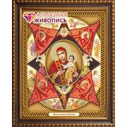 Набор для выкладывания мозаики Алмазная живопись "Икона Богородица Неопалимая Купина"