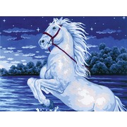 Канва с нанесенным рисунком Grafitec "Волшебный конь"