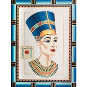 Канва с нанесенным рисунком Grafitec "Королева Нефертити"