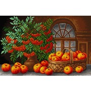 Набор для выкладывания мозаики Вышиваем бисером "Осенний натюрморт"