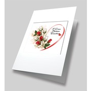 Набор для вышивания лентами Матрёнин посад "Вестники любви" набор для создания открыток