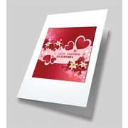 Набор для вышивания бисером Матрёнин посад "Алое сердце" набор для создания открыток