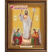Набор для выкладывания мозаики Алмазная живопись "Икона Воскресение Христово"