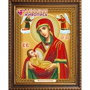 Набор для выкладывания мозаики Алмазная живопись "Икона Богородица Млекопитательница"