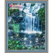 Набор для выкладывания мозаики Алмазная живопись "Искрящийся водопад"